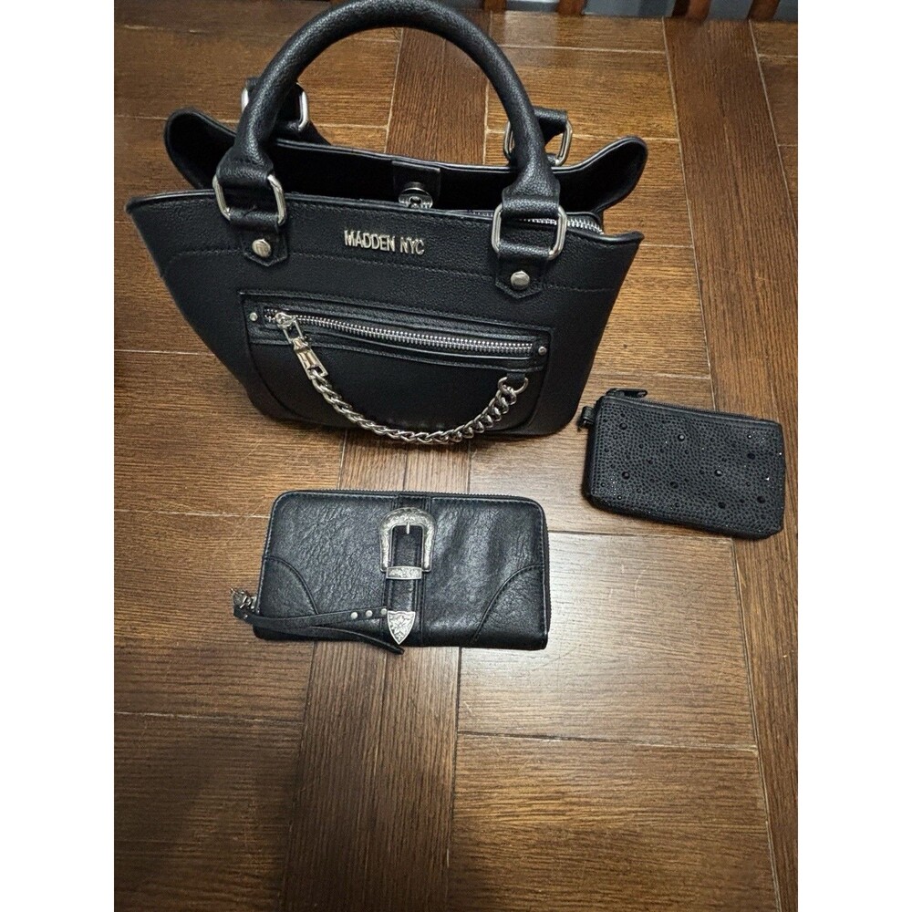 Women’s Madden NYC Purse, coin Purse And Jessica Simpson Wallet Set. Brand New!